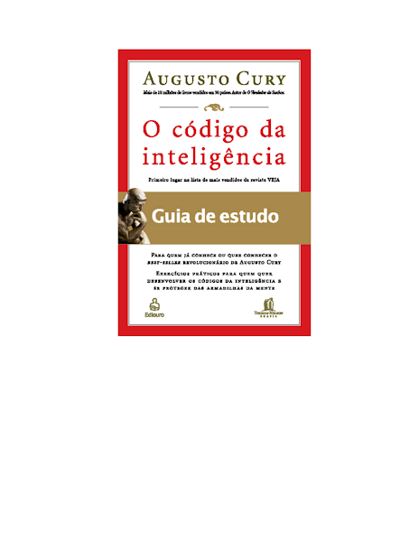 Cury Augusto O Código da Inteligência Guia de Estudo 2014